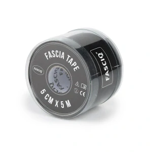FASCIQ® fasciální tape černý (5cm x 5m)